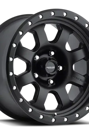 Raceline 929B Avenger 17x9in / 8x165.1 BP / -12mm Offset / 130.81mm Bore - Satin Black Wheel Price Cut
