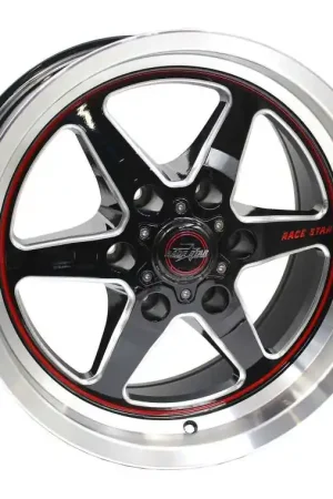 While Supplies Last Race Star 93 Truck Star 17x9.5 6x135 BC 6.18BS Black/Machined Black Wheel