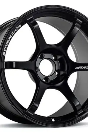 Crafted Advan RG-4 18x8.5 +37 5x114.3 Semi Gloss Black Wheel