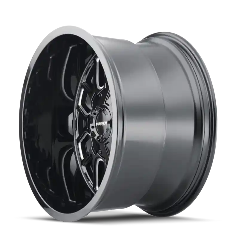 Mayhem 8107 Cogent 22x10 / 6x135 BP / -19mm Offset / 106mm Hub Black w/ Milled Spokes Wheel Seasonal Sale