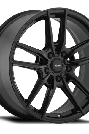 Bargain Konig Myth 16x7.5 5x114.3 ET43 Gloss Black