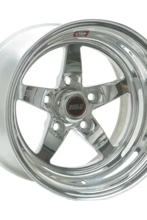 Brand New Weld S71 15x14.33 / 5x4.5 BP / 3.5in. BS Polished Wheel (Low Pad) - Non-Beadlock