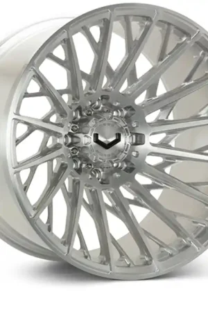Today Only Vossen VFX-02T 24x14 - 8x165.1 - ET75 - Mega Deep - 125.1 - Brushed Gloss Clear Wheel