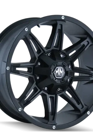 Mayhem 8090 Rampage 20x9 / 6x135 BP / 0mm Offset / 106mm Hub Matte Black Wheel Special Offer