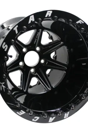 Get Yours Race Star 72 ValStar 15x10 / 5x4.50BC / 6.25BS / 3.072in CB / Black w/Machined Accents Wheel