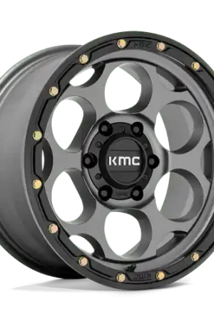 Free Shipping KM541 18X8.5 5X5.0 S-GRY BLK-LP 18MM