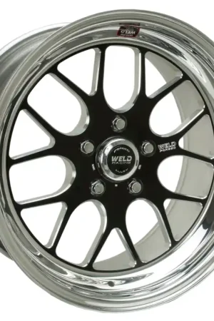 Certified Weld S77 18x10.5 / 5x4.5 BP / 7.7in. BS Black Wheel (Low Pad) - Non-Beadlock