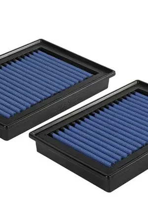 aFe MagnumFLOW Pro 5R OE Replacement Air Filter (Pair) 16-19 Infiniti Q50/60 V6-3.0L (tt) No Minimum Order