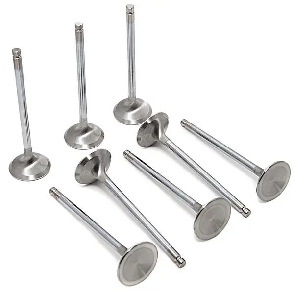 Low Price GSC P-D 4G63T Evo1-9/DSM 90-98 Chrome Polished Super Alloy Exhaust Valve - 31.5mm Head(+1mm) -SET 8