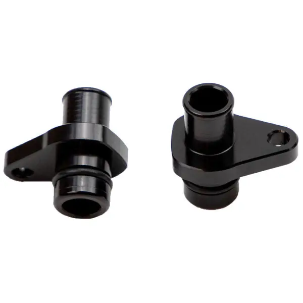 Editor’s Pick Wehrli 04.5-2010 Duramax LLY/LBZ/LMM Crankcase Vent (PCV) Fitting Kit - Billet Black Anodized