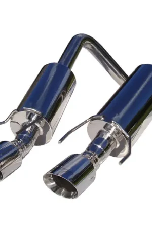 MBRP 2005-2008 Chev Corvette Dual Muffler Axle Back 4 Round Dual Wall Tips Modern