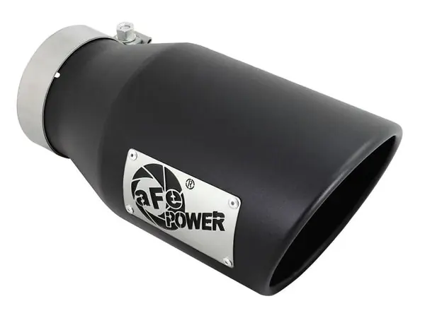 Special Discount aFe Diesel Exhaust Tip Bolt On Black 4in Inlet x 6in Outlet x 12in