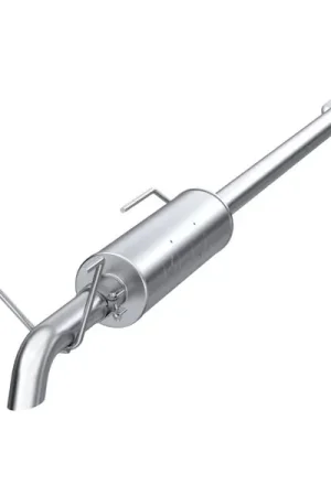 Budget MBRP 05-11 Toyota Tacoma 4.0L EC/CC-SB Cat Back Turn Down Single Side T409 Exhaust