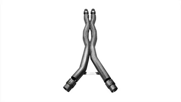 Luxury Corsa 2015-2024 Ford Mustang GT 5.0 3in Double X Pipe Will Fit Factory Exhaust