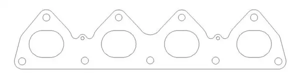 Cometic Honda All H22S 92-01 .030 inch MLS Exhaust Manifold Gasket 1.770 inch X 1.380 inch Port One Day Deal