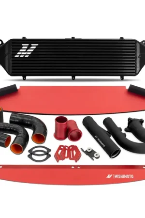 Mishimoto 2023+ Toyota GR Corolla Intercooler & Pipe Kit - Black Cooler - Black Pipes Final Sale