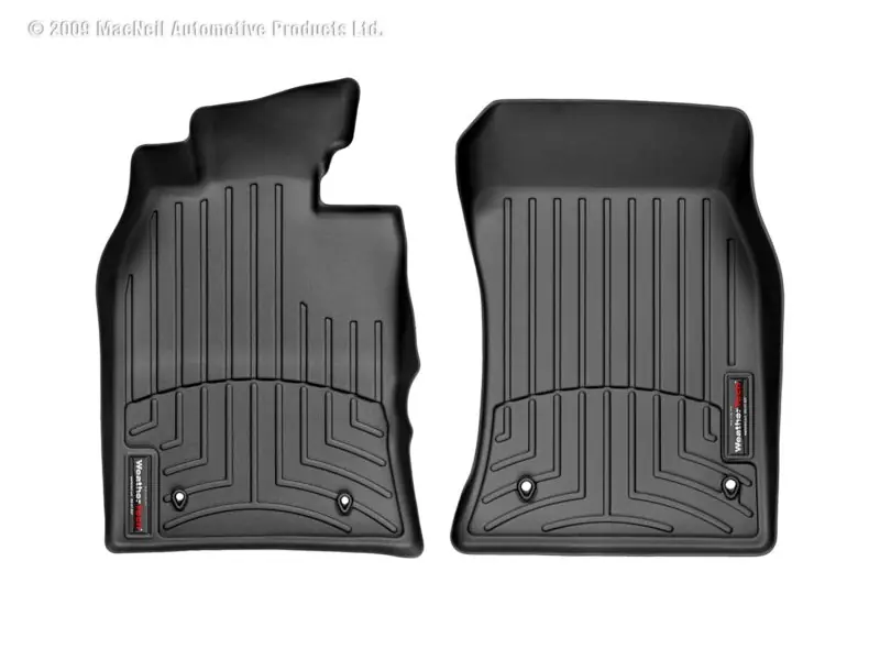 Trusted Brand WeatherTech 02-06 Mini Cooper Front FloorLiner - Black