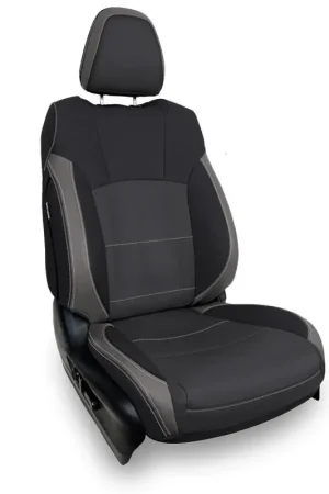 Hot Picks PRP 2021+ Subaru Outback Front Seat Covers  (Pair) - Black and Gray