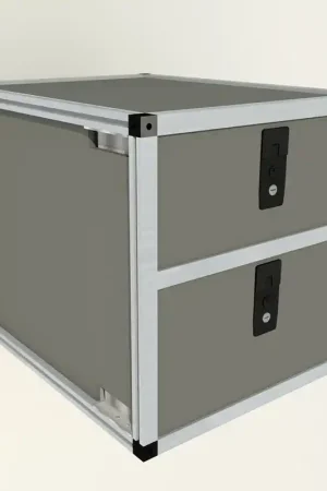 Double Drawer Module - 20 3/16" Wide x 28" Depth Limited Edition