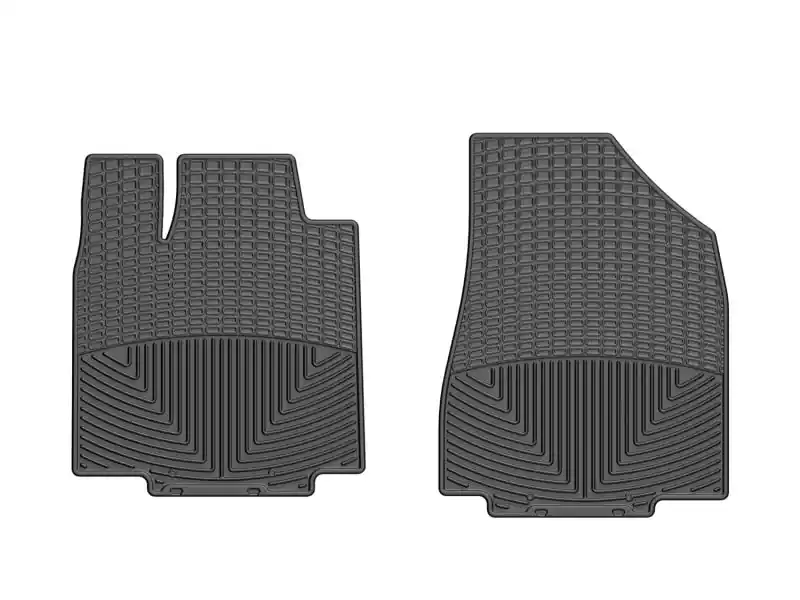 Top Rated WeatherTech 14+ Chevrolet Silverado Front Rubber Mats - Black