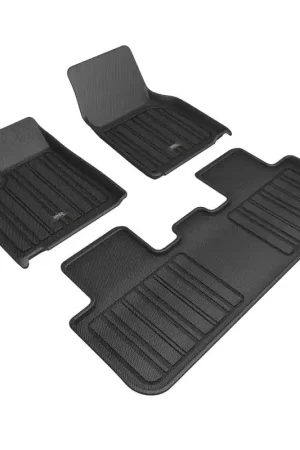 Brand New 3D MAXpider 2026 Tesla Model Y Juniper Elitect 1st & 2nd Row Floormats - Black