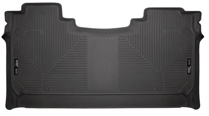 High Quality Husky Liners 2019 Ram 1500 Crew Cab WeatherBeater Black Second Row Floor Liners