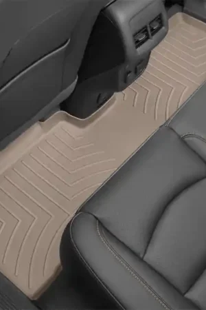 Top Pick WeatherTech 2018+ Ford Expedition MAX Rear FloorLiner - Tan (Works w/ 2nd Row Bucket Seats)