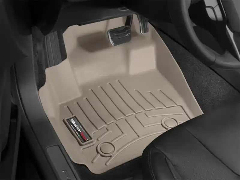 Handmade WeatherTech 09+ Dodge Ram 1500 Crew Cab Front Floorliner OTH - Tan