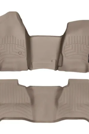 Handmade WT FloorLiner - Rear - Tan