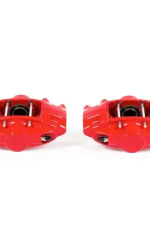 Modern Power Stop 09-19 Nissan 370Z Rear Red Calipers w/o Brackets - Pair