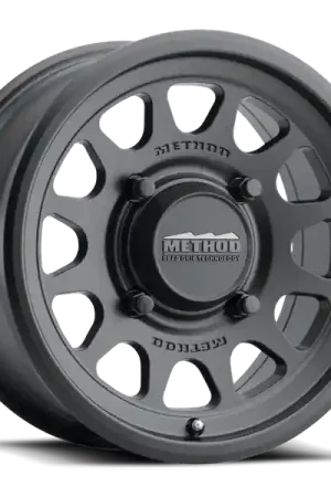 Method MR414 Bead Grip 15x10 / 6+4/25mm Offset / 5x4.5 / 76mm CB Matte Black Wheel Original