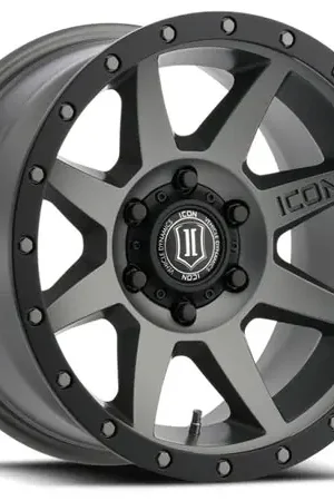 ICON Rebound 17x8.5 5x150 25mm Offset 5.75in BS 110.1mm Bore Titanium Wheel Place Order
