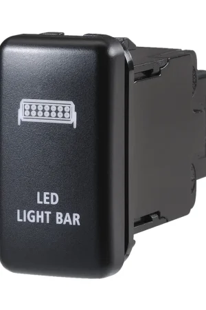 Certified Narva 63314BL OE Style Switch fits Toyota - Non-Illuminated, LED Light Bar