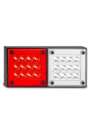 Buy Today LED Autolamps 280RWM Rear Combination LED Lamp Mini Jumbo Twin Assembly - Stop\\/Tail\\/Reverse