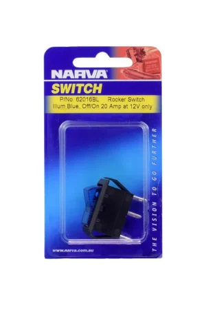 Get Yours Narva 62016BL Illuminated Off\\/On Rocker Switch (Blue)