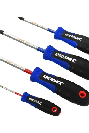 Kincrome 4 Piece TorqueMaster Screwdriver Set - K5517 Direct From Manufacturer