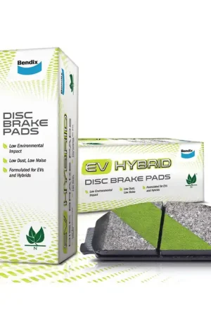Bendix EV Hybrid Series Ceramic Brake Pads Tailored for Electric Vehicles and Hybrids - DB1832EV Genuine
