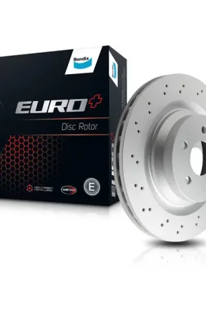 Bendix Euro+ Rear Disc Brake Rotor (each) - BR2687EURO+ (Bulky Item - Freight Applies) Buy Online