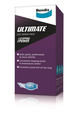 Bendix Ultimate Brake Pad Set - DB1938ULT - DB1938ULT+ Next Day Delivery