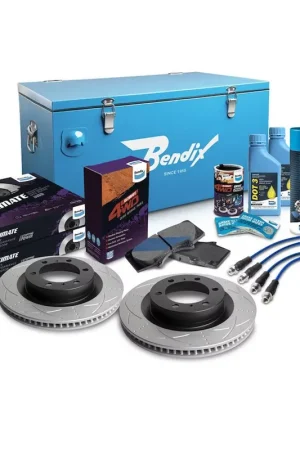Bendix Ultimate 4WD Brake Upgrade Kit - U4WD-BUK19+2 (*Bulky Item, Freight Chagres Apply) (Bulky Item - Freight Applies) Markdown