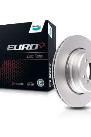 Bendix Euro+ Rear Disc Brake Rotor (each) - BR824EURO+ (Bulky Item - Freight Applies) Handmade