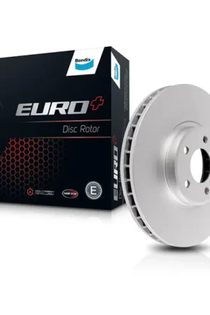 Bendix Euro+ Front Disc Brake Rotor (each) - BR823EURO+ (Bulky Item - Freight Applies) Time-Limited