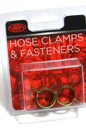 SAAS Pack of 2 Spring Hose Clamps - 14mm (9\\/16\\ Next Day Delivery