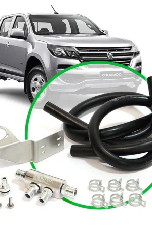 SAAS Oil Catch Can Installation Kit fits Colorado RGII 2.8L 2016 - Onwards - ST5101 Express Delivery