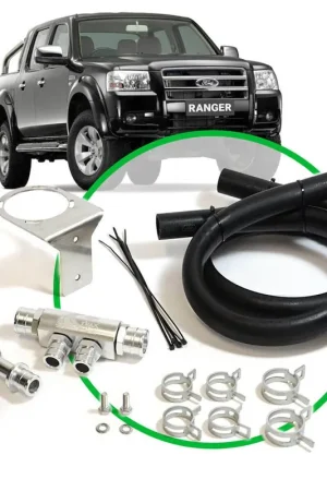 Markdown SAAS Oil Catch Can with Install Kit fits Ranger PK 3.0L 2009 - 2011 - ST2101