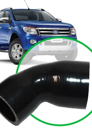SAAS SSH2103 - Silicone Intercooler Rear Pipe Hot Side for Ranger\\/BT50 3.2L 2011-2020 High Quality