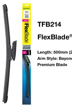 Tridon Flexblade - By 20In - TFB214 Special Discount