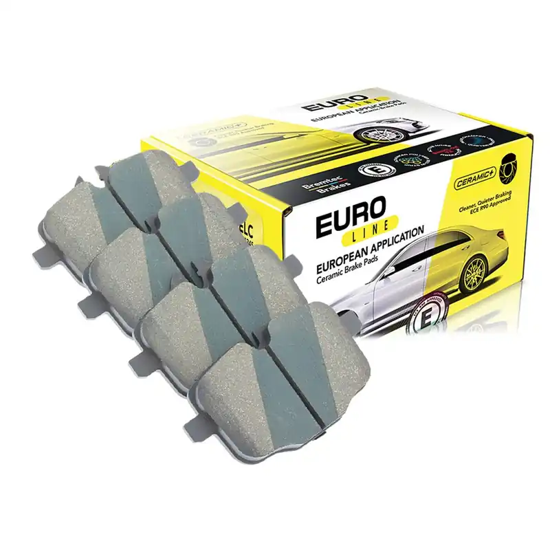 Bremtec Euro-Line Ceramic Brake Pads for European Vehicles - BT978ELC. Replaces DB1999 Professional Grade