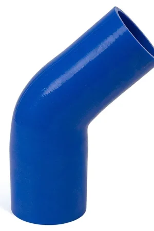 SAAS SSH457076E - 45 Degree Angled Blue Silicone Reducer Hose (70 x 76mm) Grab Now