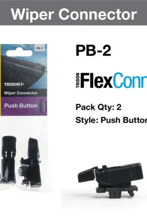 Holiday Sale Tridon Connector Flexconnect Push - Button - (Pair) - - PB-2